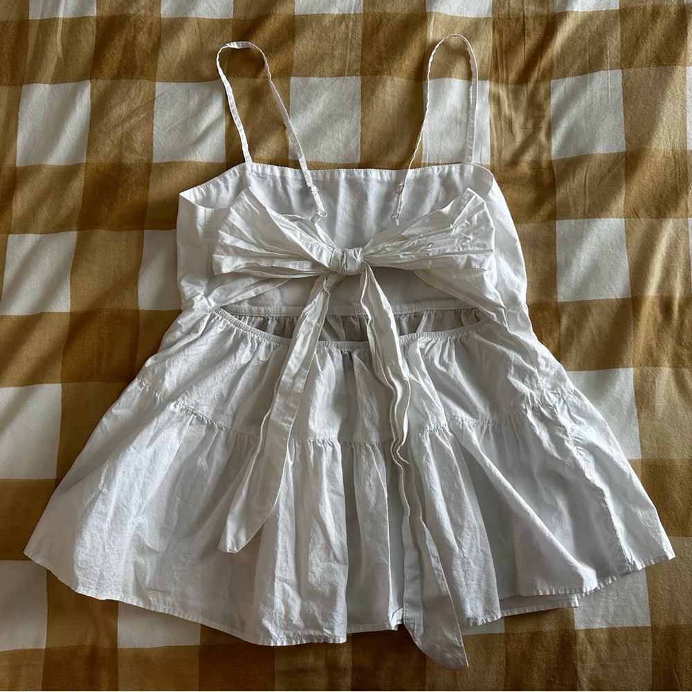 AE Tie Back Baby Doll Blouse
